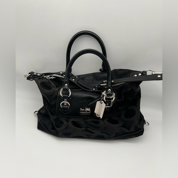 Coach Handbags - Coach Madison Op Art Sabrina Satchel M0849-12947